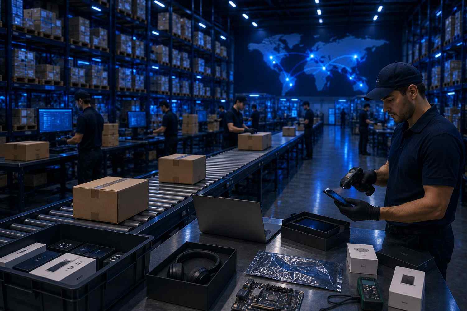 LiteFulfillment electronics fulfillment warehouse in Wilmington, Delaware